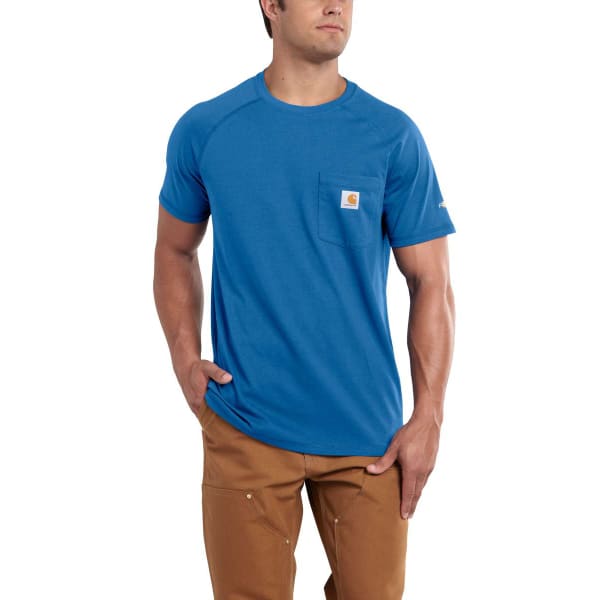 CARHARTT Men's Force Relaxed Fit Midweight Short-Sleeve Pocket T-Shirt