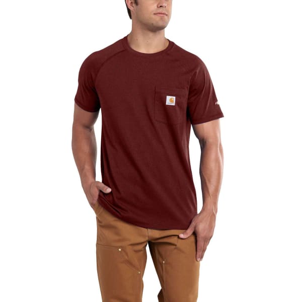 CARHARTT Men's Force Relaxed Fit Midweight Short-Sleeve Pocket T-Shirt