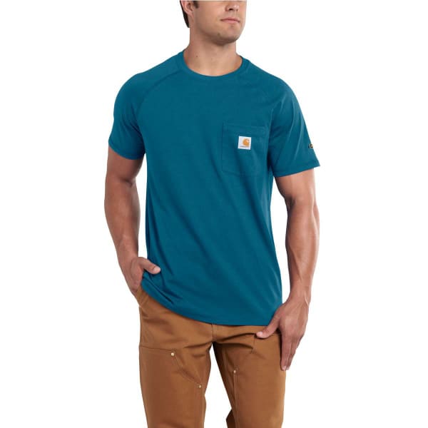 CARHARTT Men's Force Relaxed Fit Midweight Short-Sleeve Pocket T-Shirt