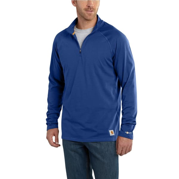 CARHARTT Men's Force Cotton Delmont 1/4-Zip Long-Sleeve Pullover