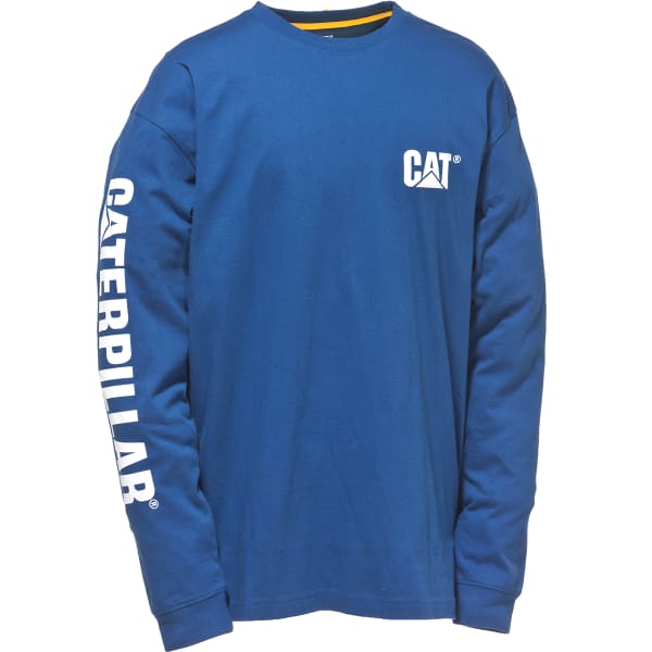 CAT Men's Trademark Banner Long-Sleeve Tee