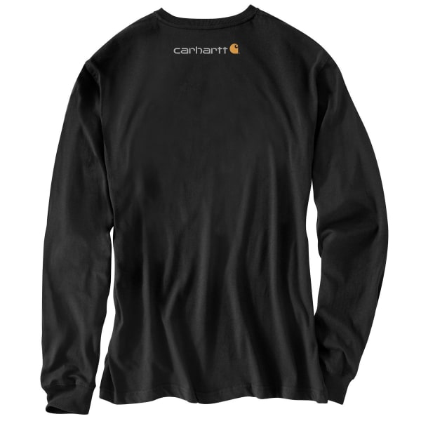 CARHARTT Men's Workwear Graphic Distressed Saw Long-Sleeve T-Shirt