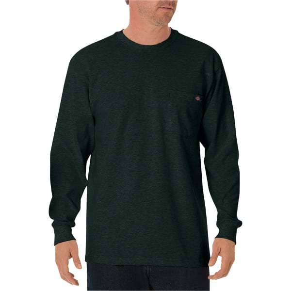 DICKIES Men's Long Sleeve Heavyweight Crew Neck Tee