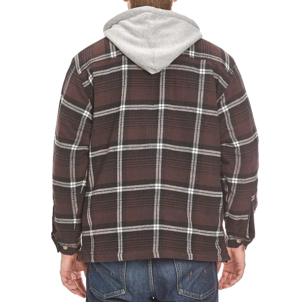 MOOSE CREEK Men's Quilt-Lined Flannel Long Sleeve Shirt - Bob’s Stores