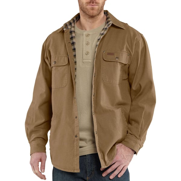 CARHARTT Men's Weathered Canvas Shirt Jac