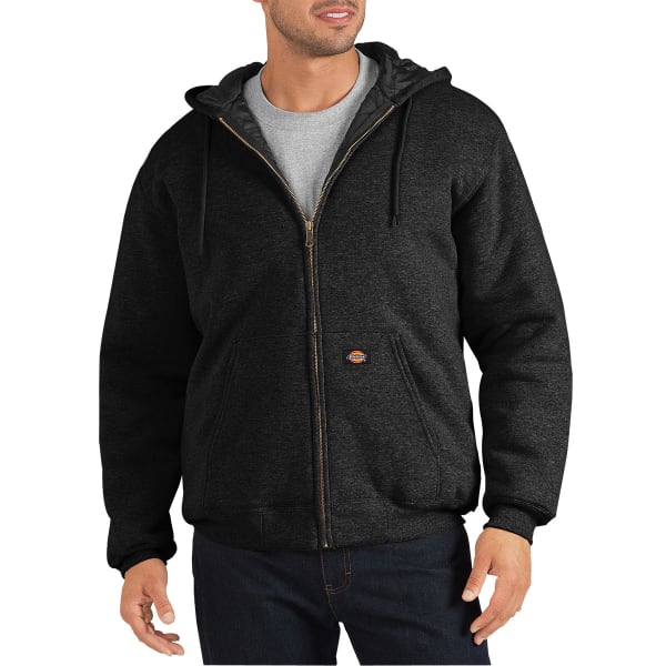 DICKIES Men's Heavyweight Quilted Fleece Hoodie