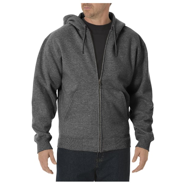 DICKIES Men's Midweight Fleece Full Zip Hoodie