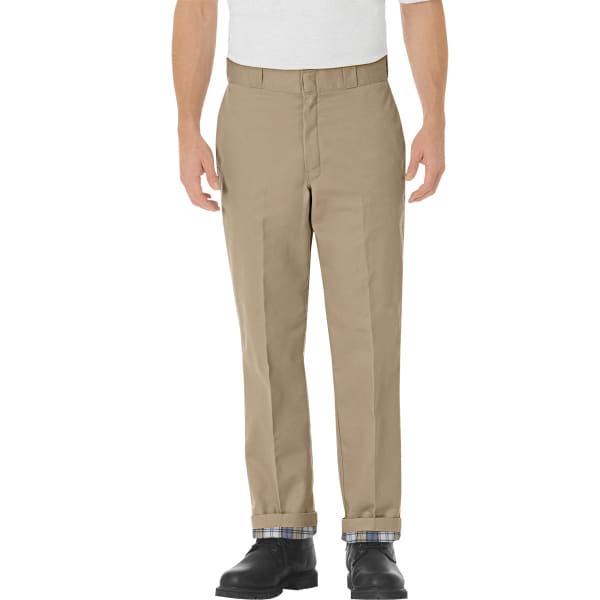 DICKIES Men's Relaxed Fit Flannel Lined Work Pants