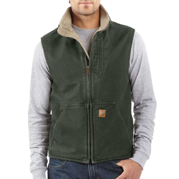 CARHARTT Men's Sandstone Sherpa Lined Vest