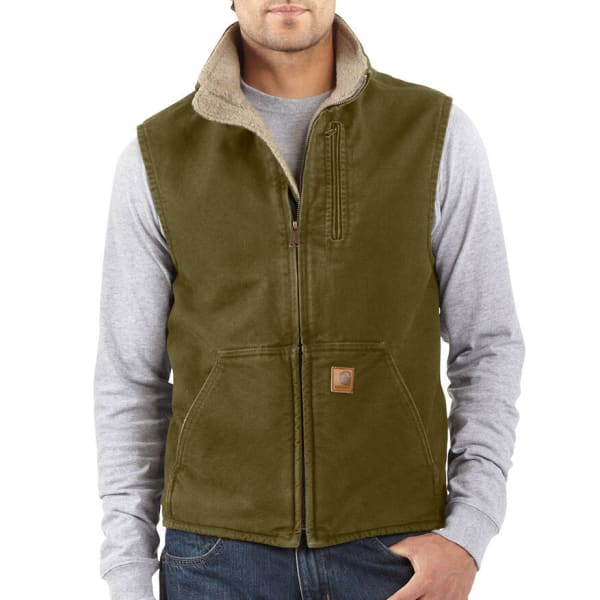 CARHARTT Men's Sandstone Sherpa Lined Vest