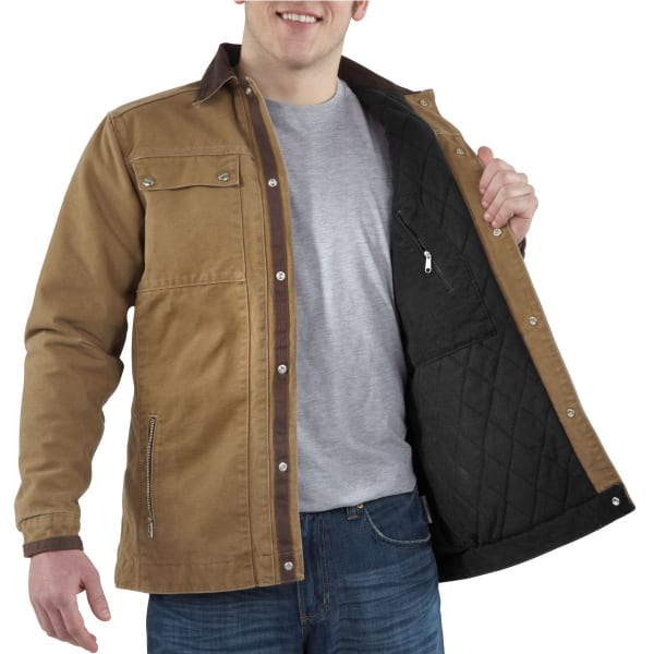 CARHARTT Men's Multi-Pocket Sandstone Jacket