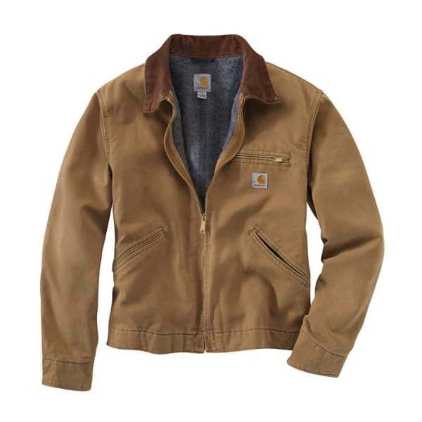 CARHARTT Men's Naturally Worn Duck Detroit Jacket