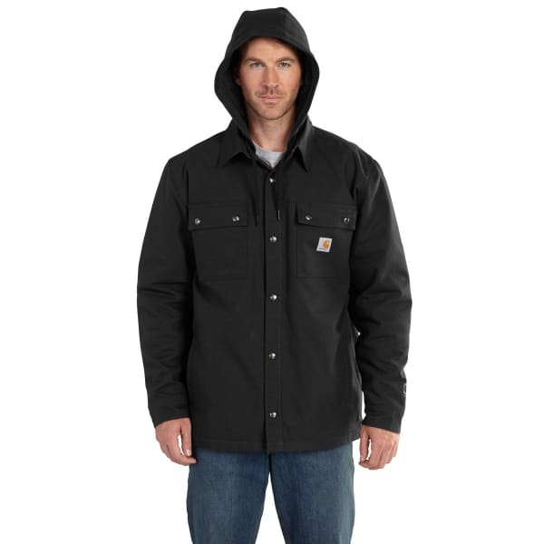 CARHARTT Men's Quick Duck Roane Hooded Shirt Jac