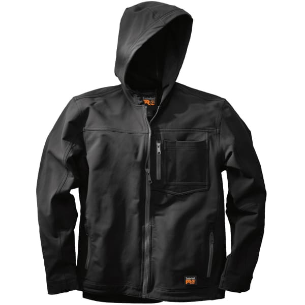 TIMBERLAND PRO Men's Power Zip Hooded Soft Shell Jacket