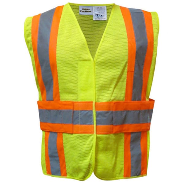 UTILITY PRO Men's High-Visibility Tear-Away Safety Vest