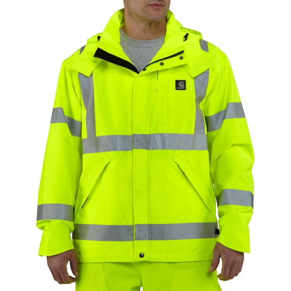 CARHARTT Men's High-Visibility Class 3 Waterproof Jacket