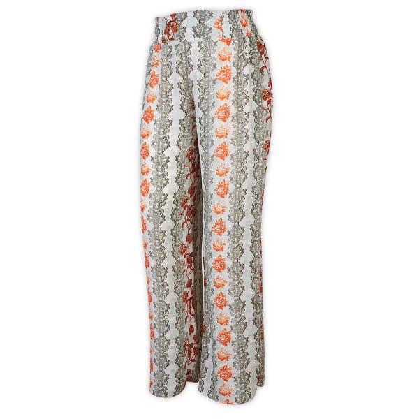 TAYLOR & SAGE Juniors' Vertical Print Palazzo Pants