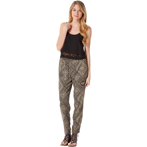 AMBIANCE Juniors' Diamond Harem Pants