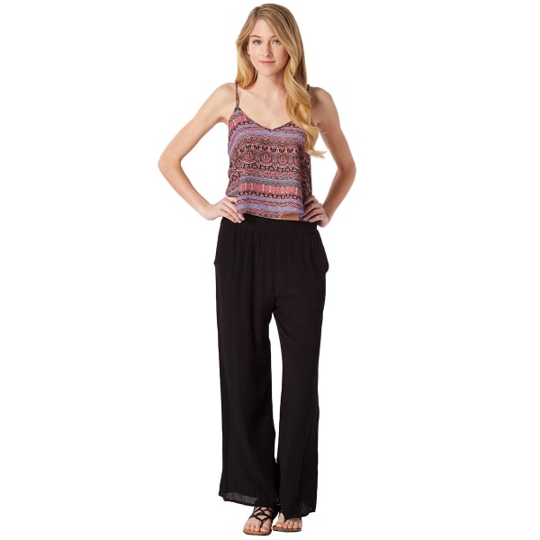 AMBIANCE Juniors' Crinkle Harem Pants