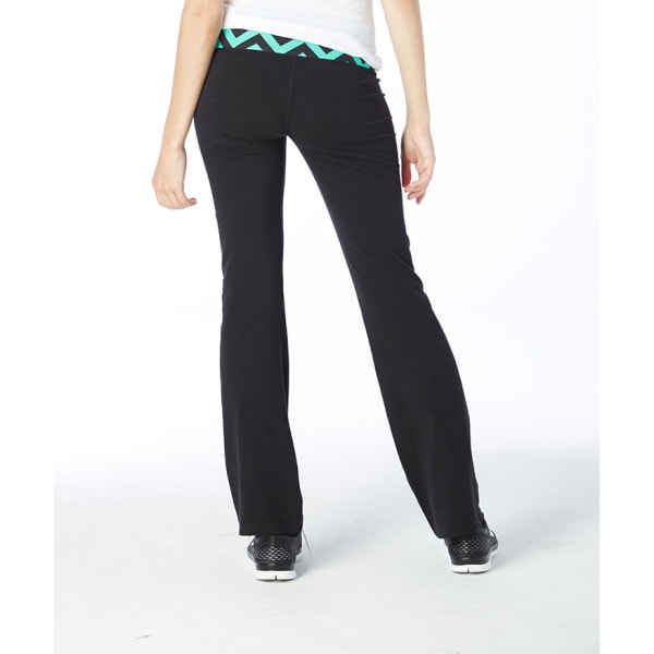 EYE CANDY Juniors' Reversible Band Yoga Pants