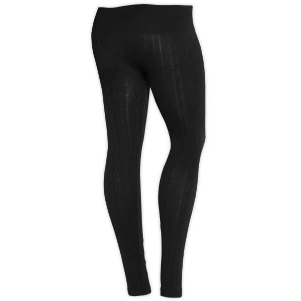 EYE CANDY Juniors' Cable Stitched Leggings