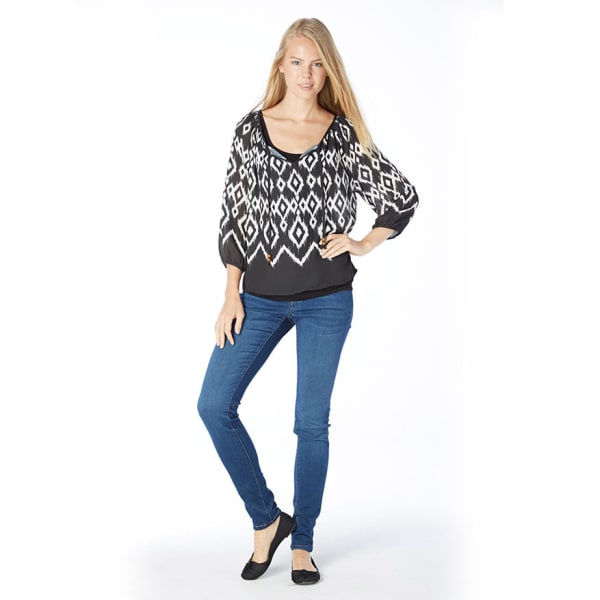 JOLT Juniors' Aztec Peasant Top