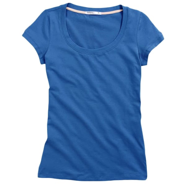 TRESICS Women's Scoop Rayon Slub Tee -