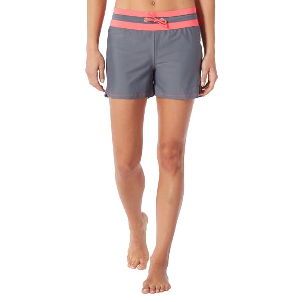 FREE COUNTRY Women's Drawstring Swim Shorts - BLOWOUT