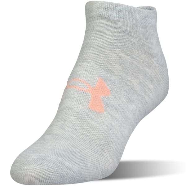 UNDER ARMOUR Women's Liner No Show Socks, 6-Pack