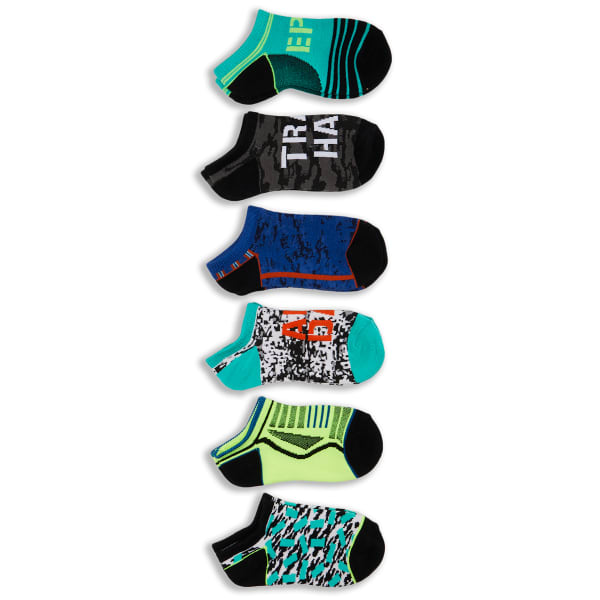 SOF SOLE Girls' No Show Socks, 6-Pack