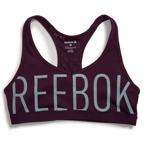 REEBOK Women's Graphic Racer Sports Bra