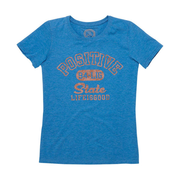 LIFE IS GOOD Women's Positive State 94 Cool Tee