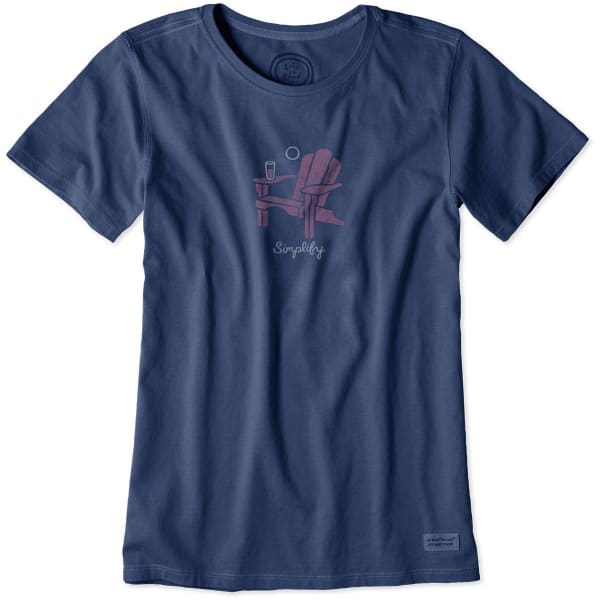 LIFE IS GOOD Women's Simplify Adirondack Crusher Tee