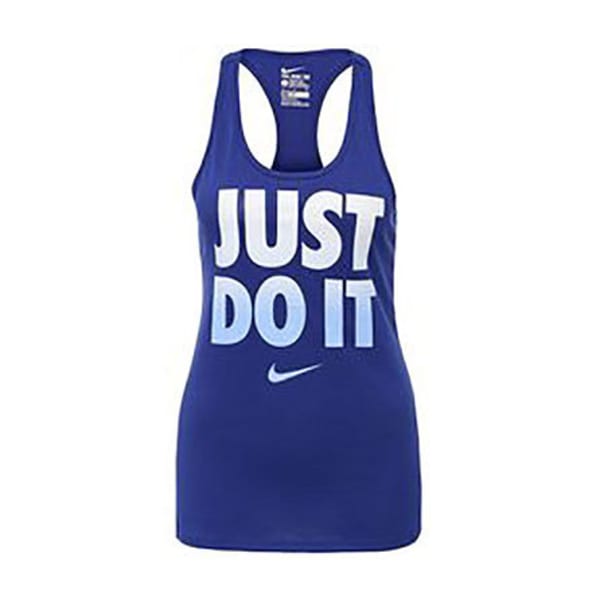 NIKE Women's Dri-Fit Just Do It Racerback Tank Top