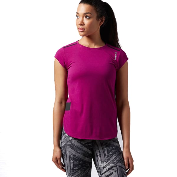 REEBOK Women's One Series QUIK Cotton Short-Sleeve Tee