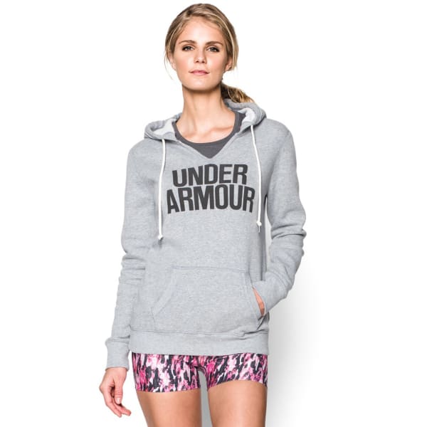 UNDER ARMOUR Women's Favorite Fleece Wordmark Hoodie