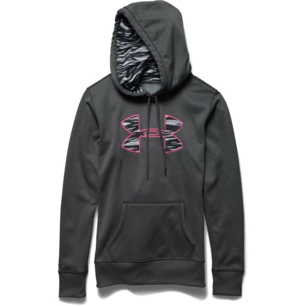 UNDER ARMOUR Women's UA Storm Armour Fleece Printed Big Logo Hoodie