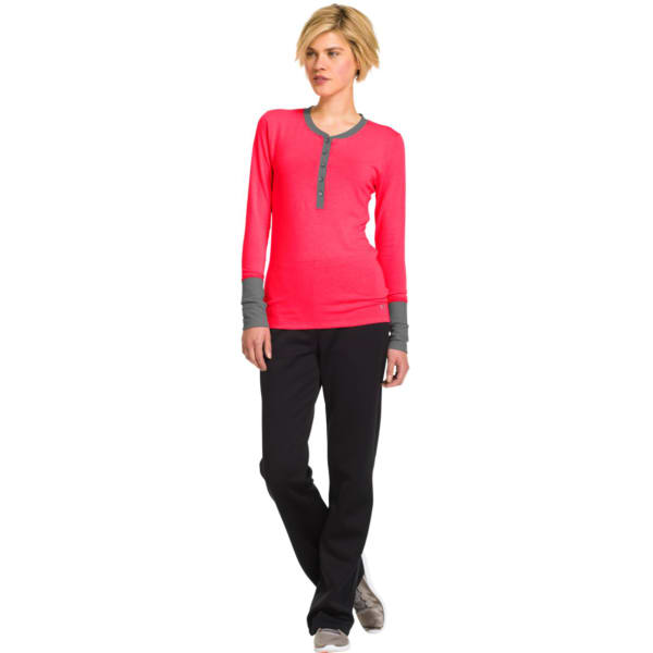 Under Armour Women's Baselayer Shirt Henley Small Long Sleeve Cold Gear