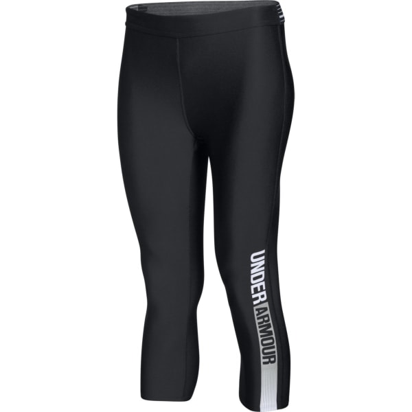 UNDER ARMOUR Women's HeatGear Graphic Capri Pants - Bob's Stores