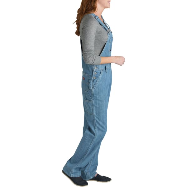 DICKIES Women's Relaxed Fit Straight Leg Bib Overall