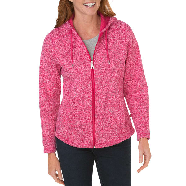 DICKIES Women's Sweater Hooded Fleece Jacket