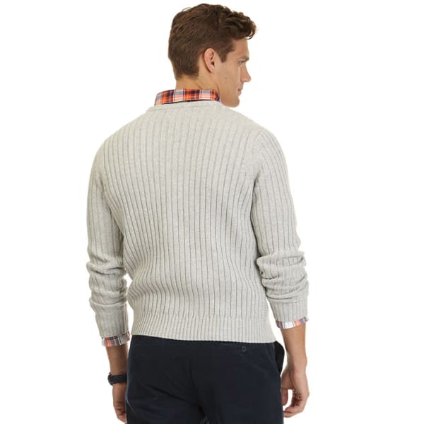 NAUTICA Men's Shaker Crew Neck Sweater