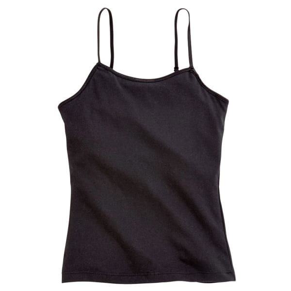 POOF Girls' Solid Shelf Bra Tank