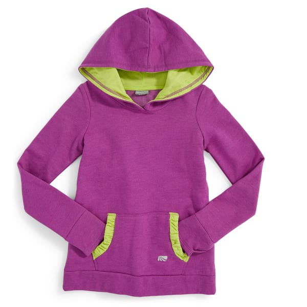 MARIKA Girls' Cute Ruched Fleece Hoodie