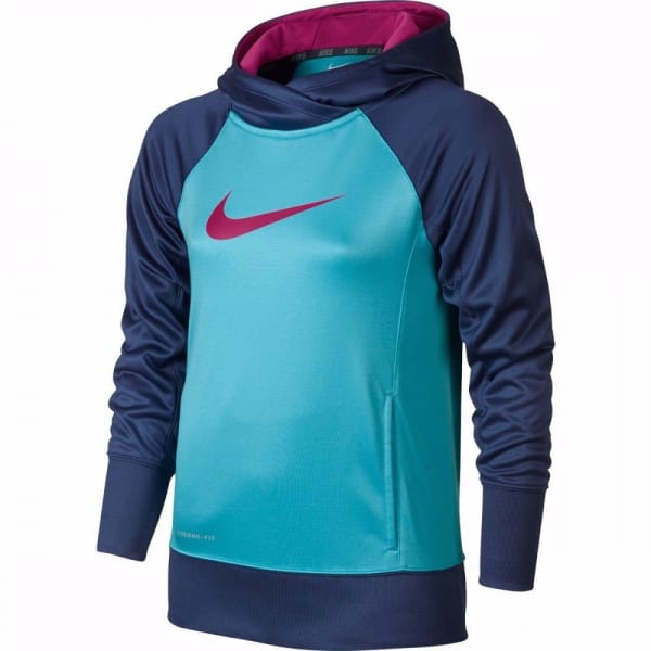 NIKE Girls' KO 3.0 Swoosh Hoodie