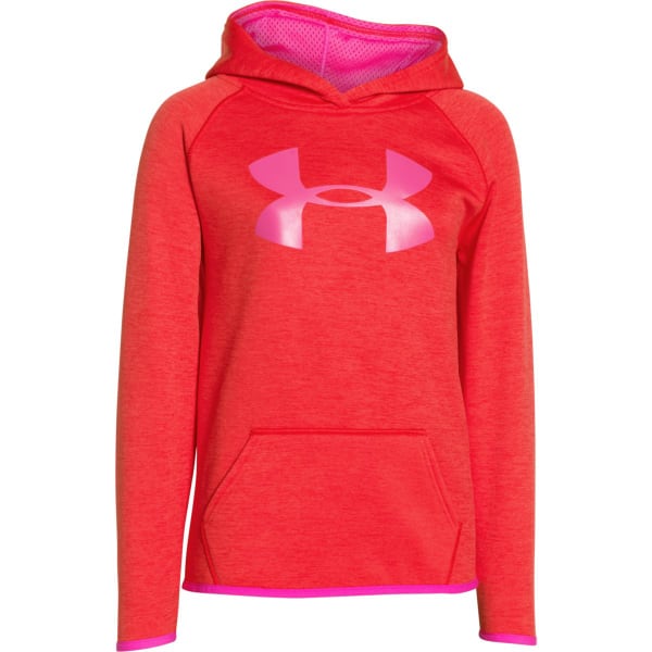 Under Armour Girl's UA PIP Printed Big Logo Hoody