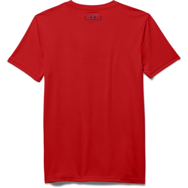 UNDER ARMOUR Boys' Dual Logo Short-Sleeve Tee