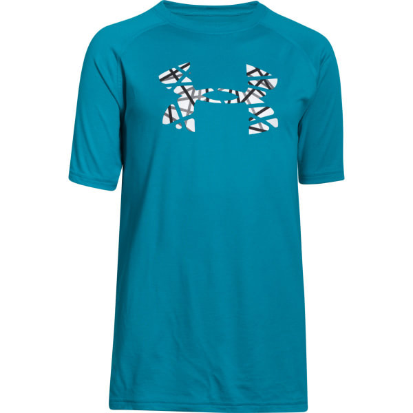 UNDER ARMOUR Boys' UA Tech Big Logo Tee