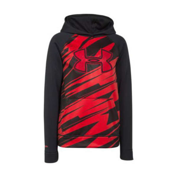 Under Armour Boy's UA Storm Armour Printed Big Logo Hoody