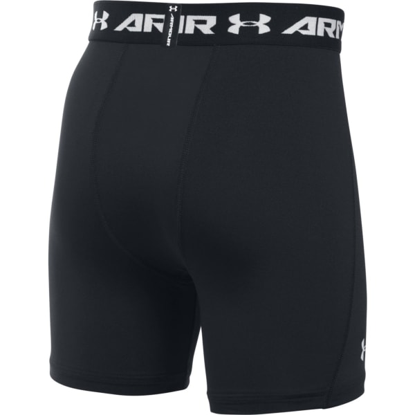 UNDER ARMOUR Boys' HeatGear Armour Fitted Shorts